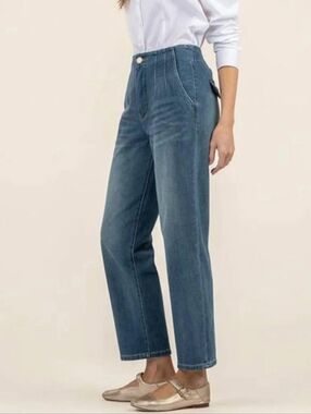 Kut From The Kloth Fay Highrise Ankle Straight Jeans